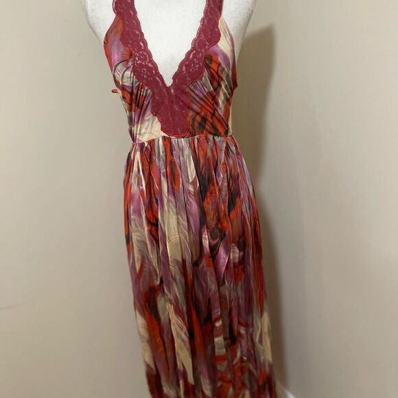 Free People Siren Maxi Top Adjustable Halter size L and S NWOT never worn - Picture 2 of 7